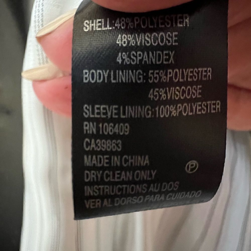 TAHARI Arthur S Levine Fully Lined Suit Jacket sz 6 - Picture 8 of 9